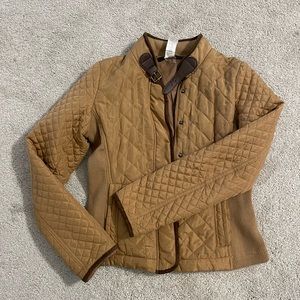 Boutique brown bomber jacket